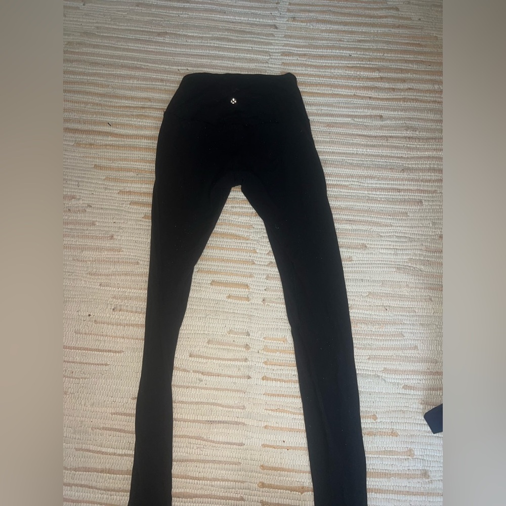 LULULEMON BLACK ALIGN LEGGINGS SIZE 4